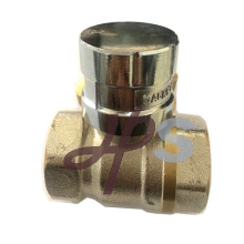 hot forging brass lockable ball valve /brass magnetic lockable ball valve